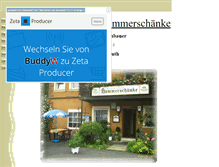 Tablet Screenshot of hammerschaenke-pullenreuth.de